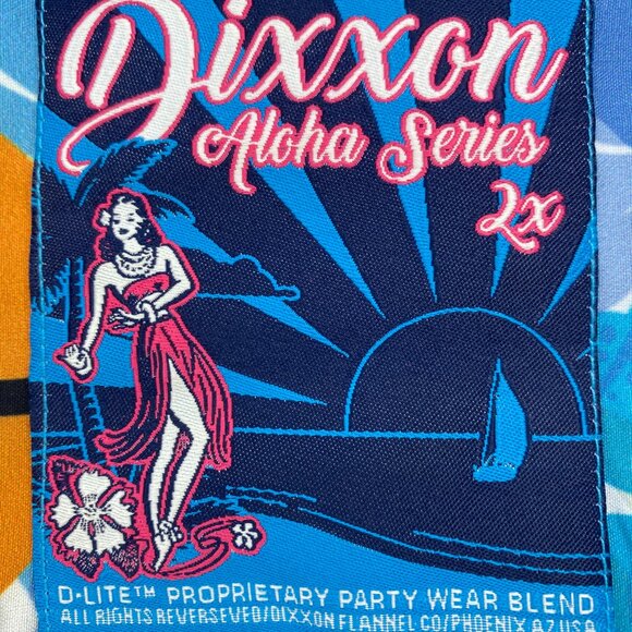 Limited Edition DIXXON Tropic Party Shirt 2XL!!! - Picture 2 of 5